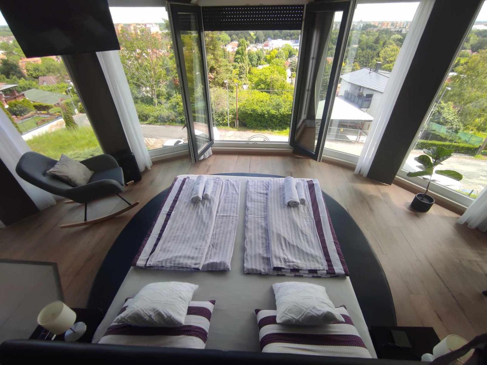 West Panorama Penthouse - Apartment With A Fantastic View Of The City Szombathely Esterno foto